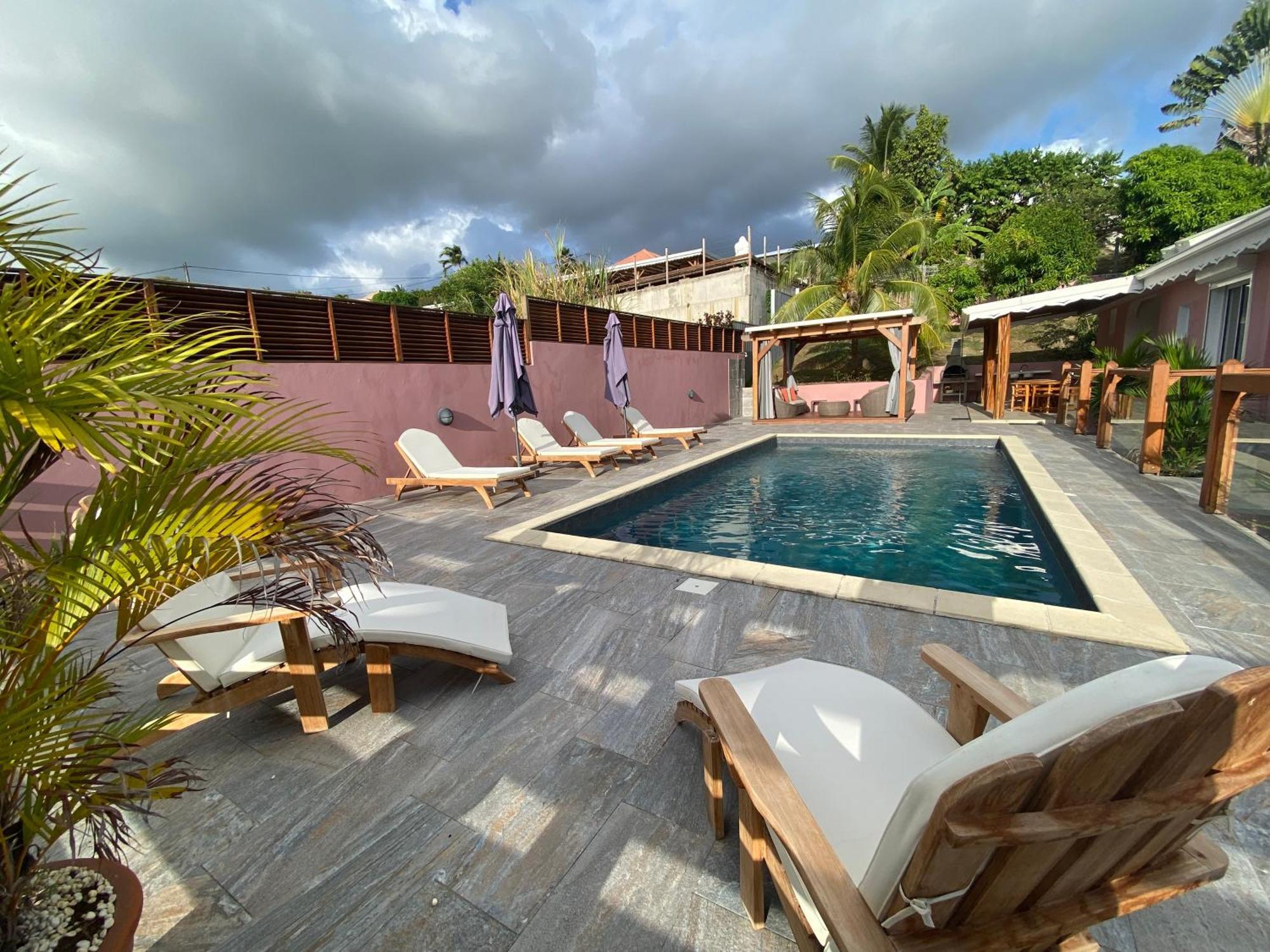 Villa Avec Piscine, Vue Sur Mer, Rocher Du Diamant Sainte-Luce Zewnętrze zdjęcie